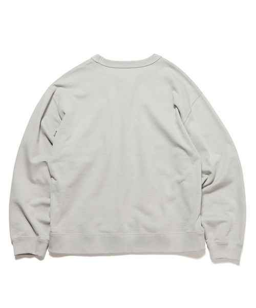 uniform experiment（ユニフォームエクスペリメント）の「LOOSE SWEATSHIRT（スウェット・メンズ・ライトグレー/ブラック/ネイビー・3/2/1）」の9枚目の写真