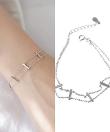 L LABEL（エルラベル）の「バーチェーンブレスレット（ブレスレット）」