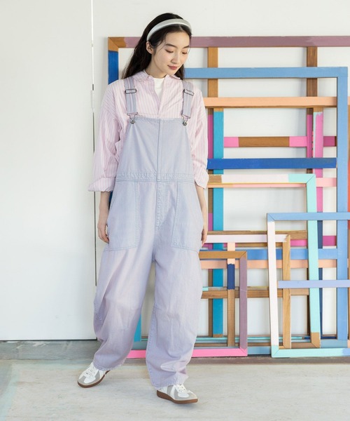 niko and...（ニコアンド）の「マーセドロストリボンシャツ（シャツ/ブラウス・レディース・ホワイト/ピンク/ネイビー/イエロー・MEDIUM/LARGE）」の10枚目の写真