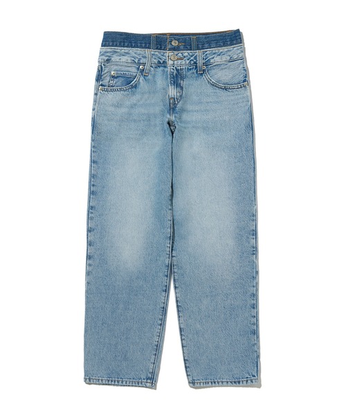 Levi's(リーバイス)の「Levi's/リーバイス 94 BAGGY ジーンズ(デニムパンツ・レディース・ライトインディゴブルー/ブラック・23inch/24inch/25inch/26inch/27inch/28inch)」の14枚目の写真