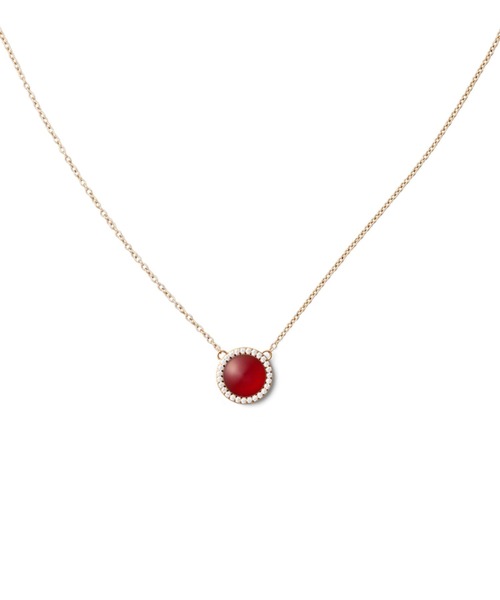 Daniel Wellington(ダニエルウェリントン)の「Audrey Necklace 天然石 ローズゴールド(ネックレス・レディース・ゴールド系5/ゴールド系4/ゴールド系3/ゴールド系2/ゴールド系1/ゴールド系・ONE SIZE)」の1枚目の写真