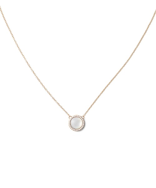 Daniel Wellington(ダニエルウェリントン)の「Audrey Necklace 天然石 ローズゴールド(ネックレス・レディース・ゴールド系5/ゴールド系4/ゴールド系3/ゴールド系2/ゴールド系1/ゴールド系・ONE SIZE)」の2枚目の写真