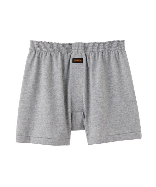 Hawkins（ホーキンス）の「G.T.HAWKINS/GTホーキンス ニットトランクス 2枚組（トランクス・メンズ・ブラック/杢グレー・MEDIUM/LARGE/X-LARGE）」の4枚目の写真