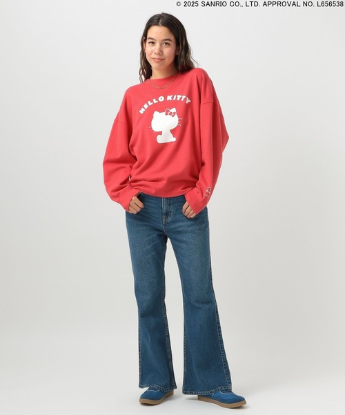 セール】【HELLO KITTY×BAYFLOW】スウェットプルオーバー