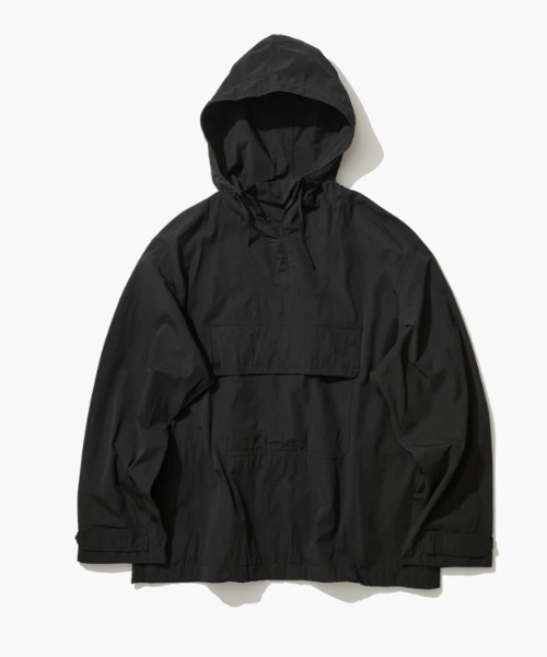 ATON（エイトン）の「ATON (エイトン)ORGANIC COTTON WEATHER | ANORAK（その他アウター・メンズ・ホワイト/ブラック・6/4）」の11枚目の写真