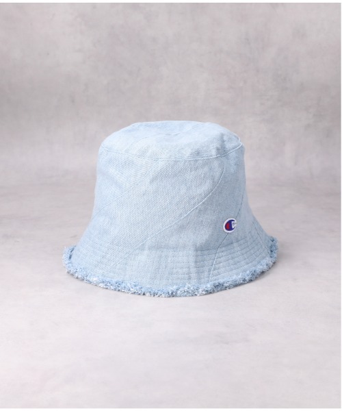 Champion（チャンピオン）の「【Champion】フリンジチューリップハット（ハット・レディース・キナリ/ライトインディゴブルー・フリー）」の2枚目の写真