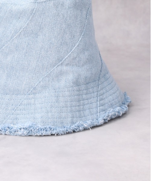 Champion（チャンピオン）の「【Champion】フリンジチューリップハット（ハット・レディース・キナリ/ライトインディゴブルー・フリー）」の5枚目の写真