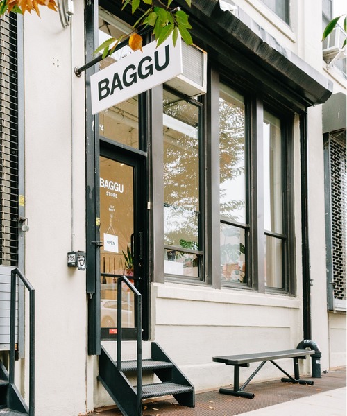 BAGGU(バグー)の「BABY BAGGU 581.シーチャーム(エコバッグ/サブバッグ・レディース・ブルー・FREE)」の4枚目の写真