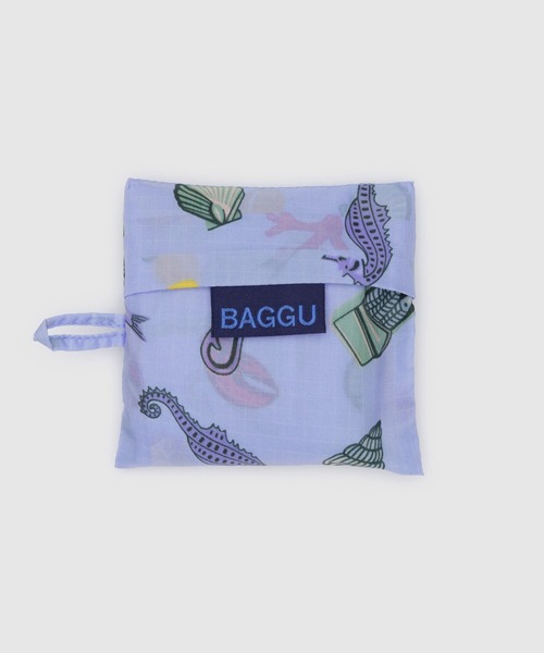 BAGGU(バグー)の「BABY BAGGU 581.シーチャーム(エコバッグ/サブバッグ・レディース・ブルー・FREE)」の3枚目の写真