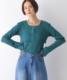 LEPSIM | フロントホックプルオーバー《2点セット》 253187(Tシャツ/カットソー)