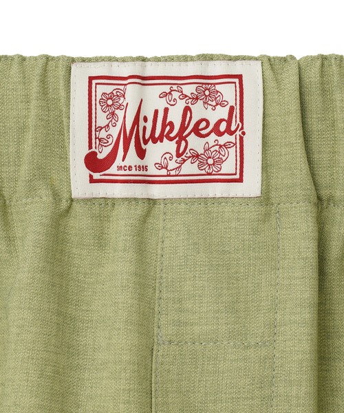 MILKFED.(ミルクフェド)の「CROSS STITCH STYLE SHORTS(その他パンツ・レディース・ライトグリーン/ネイビー/オフホワイト・ONE SIZE)」の21枚目の写真