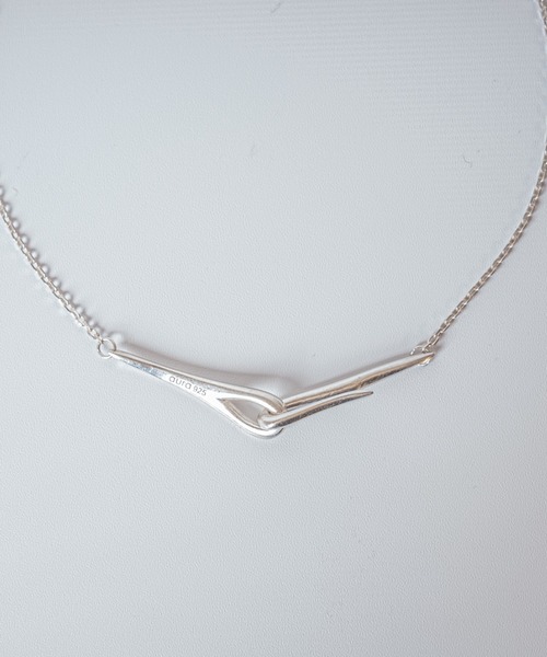 WEB限定】[aura/オーラ] KEY HOOK シルバーネックレス