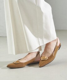 SHIPS（シップス）の「2WAY バックル スリング バック フラット シューズ（パンプス）」