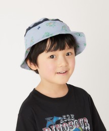 HAKKA KIDS | チェリー刺繍／恐竜刺繍日よけ付きハット(ハット)
