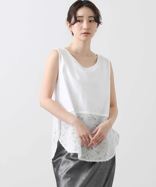 セール】レイヤードフリンジタンク（Tシャツ/カットソー