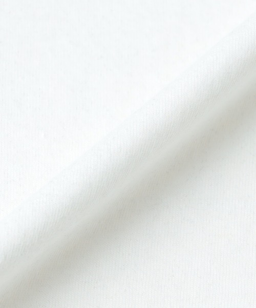 PEANUTS（ピーナッツ）の「【PEANUTS/ピーナッツ】SNOOPY/スヌーピー＆ウッドストックフロッキープリントTシャツ（Tシャツ/カットソー・レディース・オフホワイト/ピンク/モカ/ネイビー・M/L/LL/3L）」の11枚目の写真
