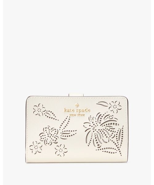 【新品】kate spade フィービー フェスティバル フローラル ウォレット フィービー フェスティバル フローラル ストロー ターンロック