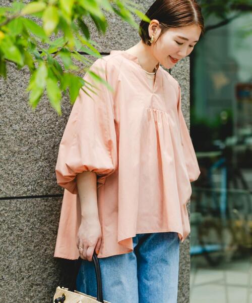 新品タグ付き　F by ROSSO　タックネックリボンブラウス　アーバンリサーチ F by ROSSO タックネックリボンブラウス アーバンリサーチ