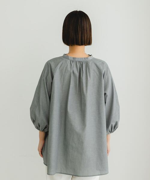 エフバイロッソ　25SS 新品　UR TECH イージーリネン　オーバーシャツ セール】「VERY6月号掲載」『UR TECH』F by ROSSO イージー