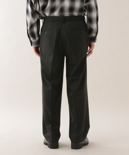 RAGEBLUE(レイジブルー)の「ディープワンタック/ワイドテーパードスラックス【WEB限定サイズあり】(スラックス・メンズ・ブラック系その他/グレー/ブラック/ベージュ/ネイビー・X-SMALL/SMALL/MEDIUM/LARGE)」の21枚目の写真