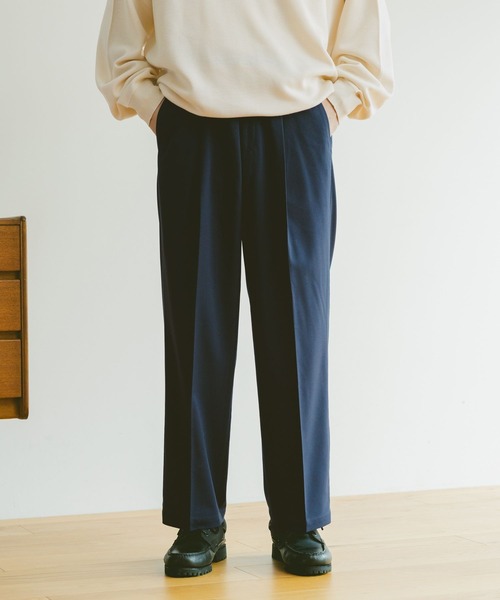 RAGEBLUE(レイジブルー)の「ディープワンタック/ワイドテーパードスラックス【WEB限定サイズあり】(スラックス・メンズ・ブラック系その他/グレー/ブラック/ベージュ/ネイビー・X-SMALL/SMALL/MEDIUM/LARGE)」の7枚目の写真