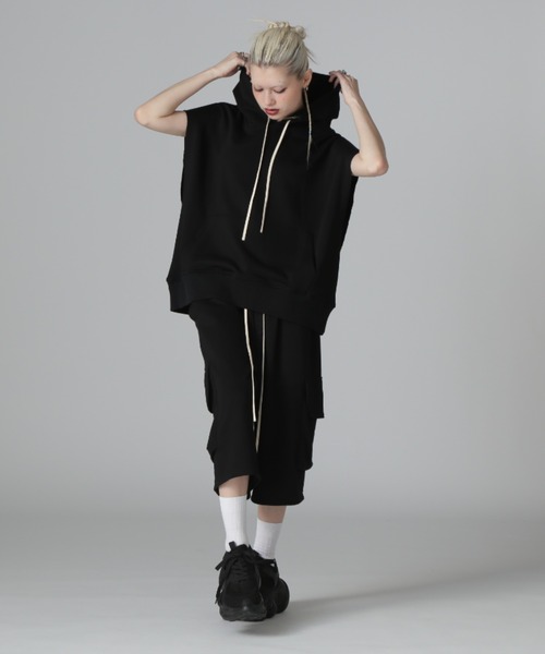 【DankeSchon】ダンケシェーン/CHEMICAL SWEAT NOSLEEVE HOODIE DankeSchon/ダンケシェーン/CHEMICAL SWEAT NOSLEEVE HOODIE