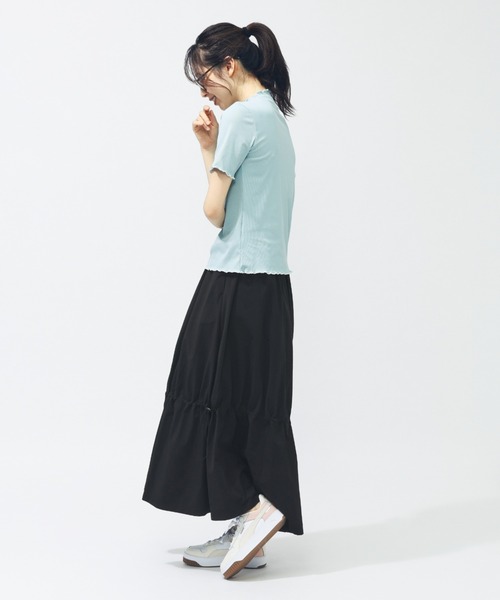PUMA(プーマ)の「プーマ PUMA SUMMER SS リブ Tシャツ(Tシャツ/カットソー・レディース・ブルー/ブラック/ピンク・S/M/L)」の15枚目の写真