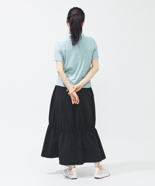 PUMA(プーマ)の「プーマ PUMA SUMMER SS リブ Tシャツ(Tシャツ/カットソー・レディース・ブルー/ブラック/ピンク・S/M/L)」の16枚目の写真