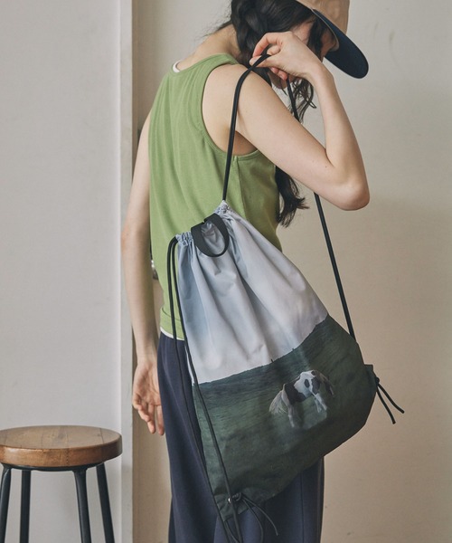 Unblend】アソート リアルプリント ナップサック Unblend│MONO-MART