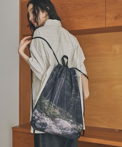 Unblend】アソート リアルプリント ナップサック Unblend│MONO-MART