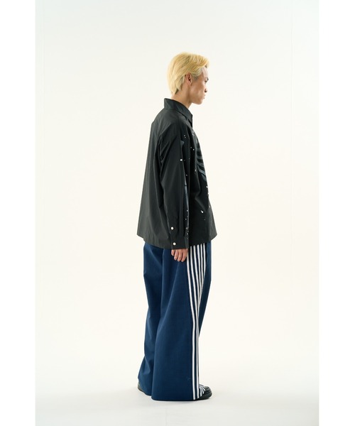 セール】CHECK BONDING LINE TRACK PANTS（スラックス）｜DISCOVERED
