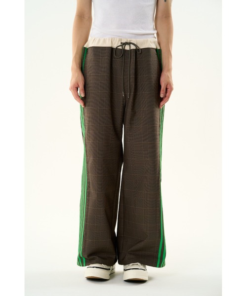 DISCOVERED（ディスカバード）の「CHECK BONDING LINE TRACK PANTS（スラックス・メンズ・ネイビー/ベージュ・LARGE/SMALL）」の15枚目の写真