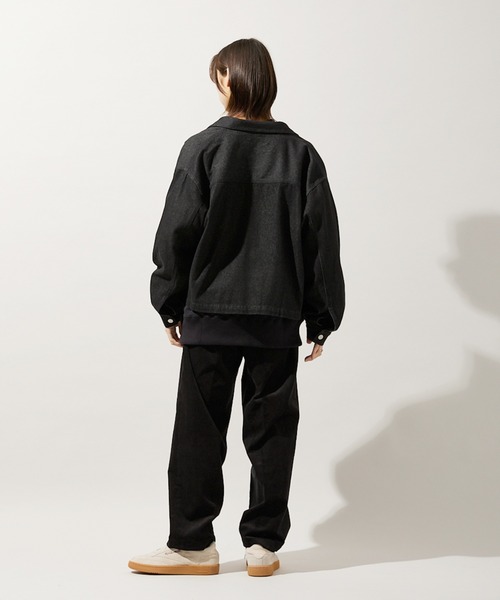 マルチサイズ_【ZOZO限定】DENIM WIDE SHORT JKT（デニム