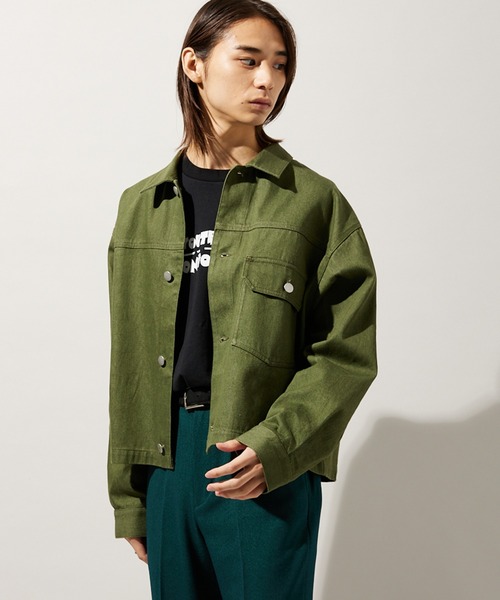 【未使用タグ付き】ジャーナルスタンダードデニムジャケット マルチサイズ_【ZOZO限定】DENIM WIDE SHORT JKT（デニム