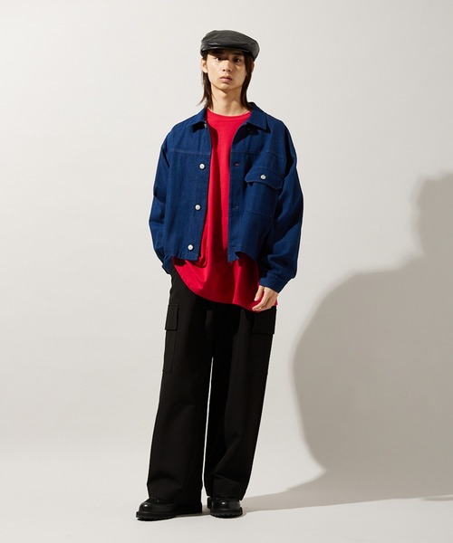 ジャーナルスタンダード　デニムジャケット マルチサイズ_【ZOZO限定】DENIM WIDE SHORT JKT（デニム