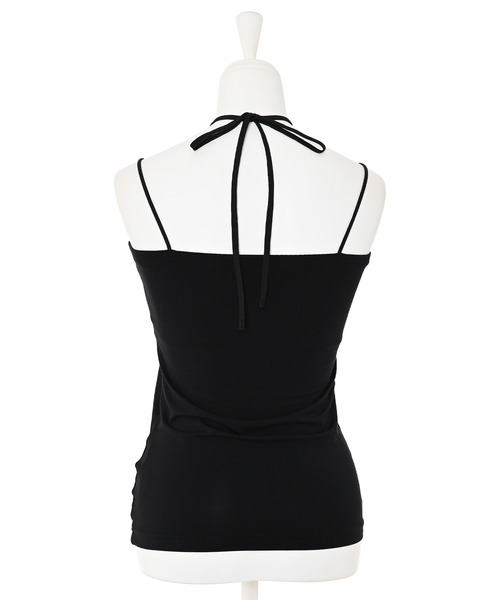 Narcissus（ナルシス）の「チョーカーキャミソール/カップ付き《動画あり》（キャミソール・レディース・ホワイト/ブラック・FREE）」の11枚目の写真