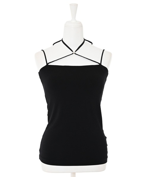 Narcissus（ナルシス）の「チョーカーキャミソール/カップ付き《動画あり》（キャミソール・レディース・ホワイト/ブラック・FREE）」の22枚目の写真