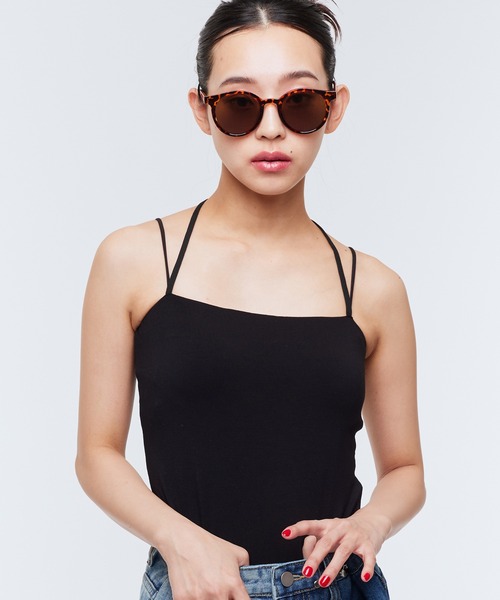 Narcissus（ナルシス）の「チョーカーキャミソール/カップ付き《動画あり》（キャミソール・レディース・ホワイト/ブラック・FREE）」の19枚目の写真