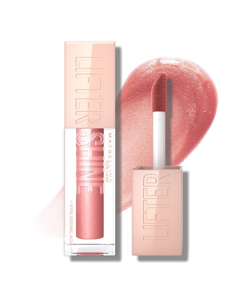 MAYBELLINE NEW YORK（メイベリンニューヨーク）の「メイベリン リフターシャイン（口紅/リップティント/グロス・レディース・001 アイシーパール/002 アイシーピンク/003 ベリームーン/004 シルキーヌード/005 ペタルモーブ/007 アーリーサンセット・FREE）」の3枚目の写真