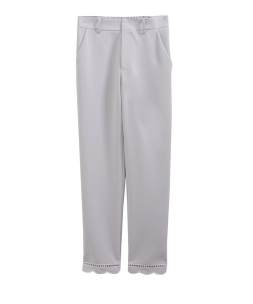 Fit more(フィットモア)の「はしごスカラップテーパードパンツ(その他パンツ・レディース・ピンク/ブラック/ブルーグレー・PS/S/M)」の21枚目の写真