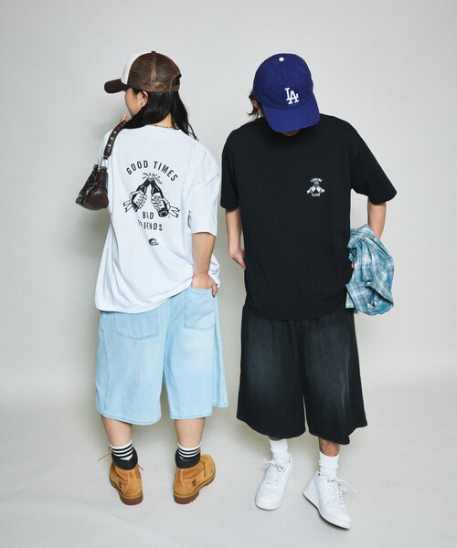 セール】限定展開 ルーズフィット ワイドシルエット ヴィンテージ加工