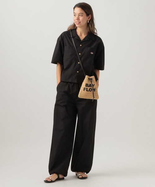 BAYFLOW（ベイフロー）の「パッチロゴペーパーミニショルダー（ショルダーバッグ・レディース・ブラック/ブラウン・FREE）」の6枚目の写真