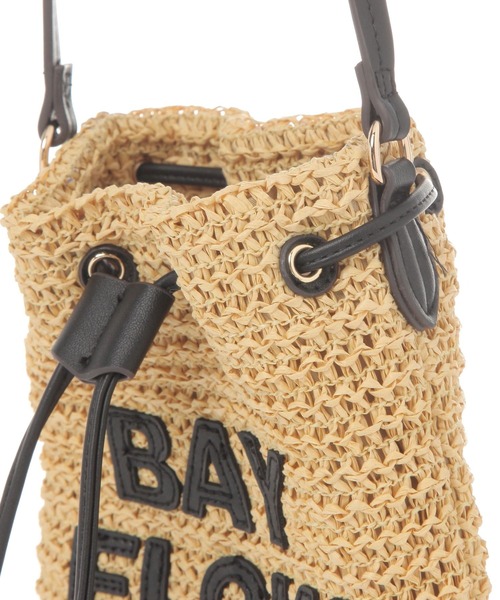 BAYFLOW（ベイフロー）の「パッチロゴペーパーミニショルダー（ショルダーバッグ・レディース・ブラック/ブラウン・FREE）」の13枚目の写真