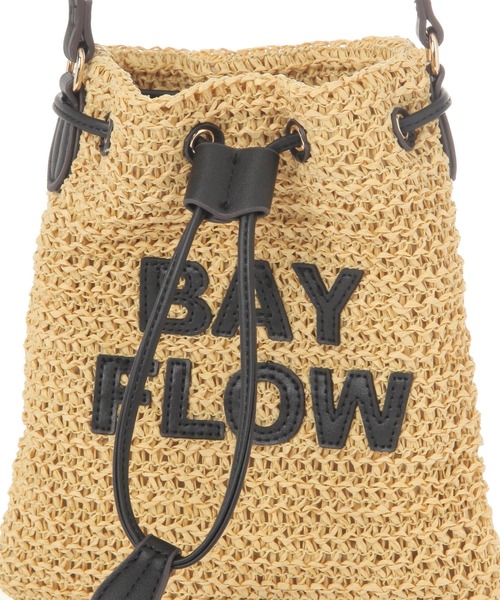 BAYFLOW（ベイフロー）の「パッチロゴペーパーミニショルダー（ショルダーバッグ・レディース・ブラック/ブラウン・FREE）」の14枚目の写真