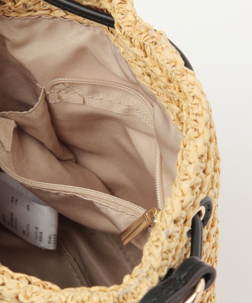 BAYFLOW（ベイフロー）の「パッチロゴペーパーミニショルダー（ショルダーバッグ・レディース・ブラック/ブラウン・FREE）」の17枚目の写真