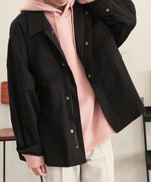 LASOA（ラソア）の「ダブルポケットオーバージャケット/L00033（ミリタリージャケット）」