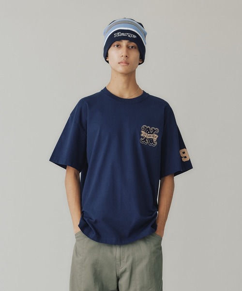 XLARGE（エクストララージ）の「XL BASEBALL S/S TEE（Tシャツ/カットソー・メンズ・ネイビー/ホワイト/ブラック・M/S/L/XL）」の11枚目の写真