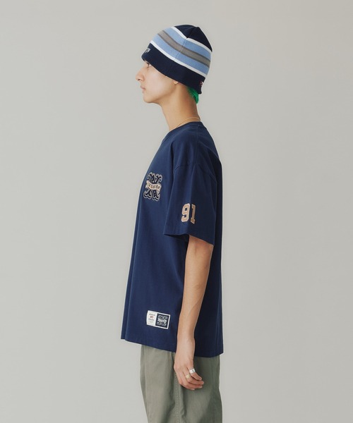 XLARGE（エクストララージ）の「XL BASEBALL S/S TEE（Tシャツ/カットソー・メンズ・ネイビー/ホワイト/ブラック・M/S/L/XL）」の12枚目の写真