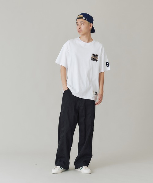 XLARGE（エクストララージ）の「XL BASEBALL S/S TEE（Tシャツ/カットソー・メンズ・ネイビー/ホワイト/ブラック・M/S/L/XL）」の5枚目の写真