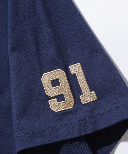 XLARGE（エクストララージ）の「XL BASEBALL S/S TEE（Tシャツ/カットソー・メンズ・ネイビー/ホワイト/ブラック・M/S/L/XL）」の8枚目の写真